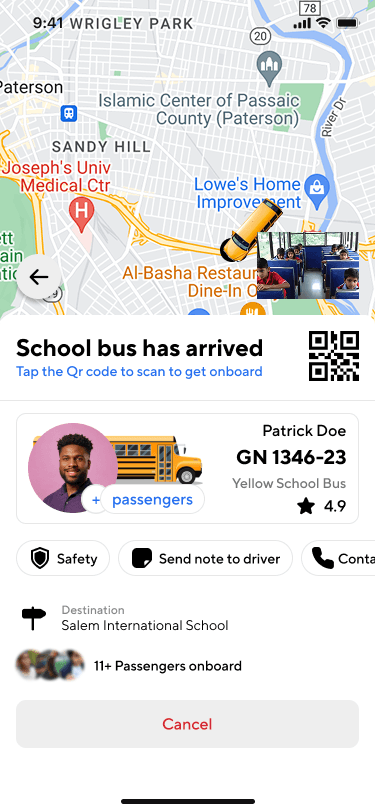 Bus Arrived