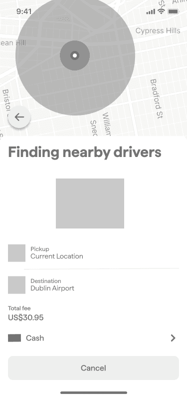 Finding Driver Wireframe