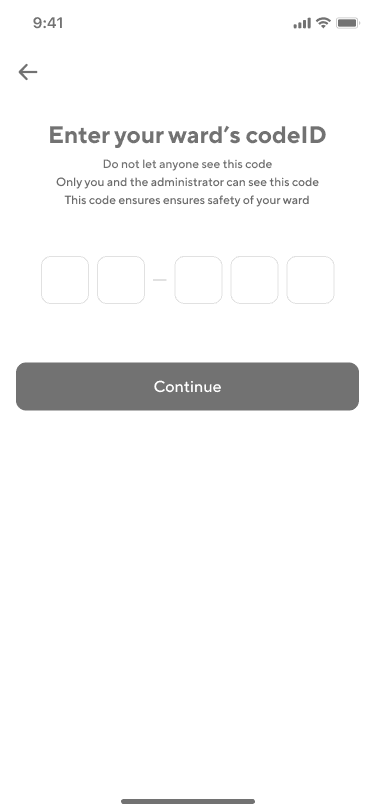 Safety Code Wireframe